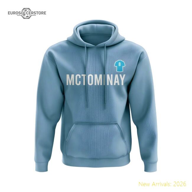 Match-Day Best-Selling Scott Mctominay Napoli Number Hoody (Sky)