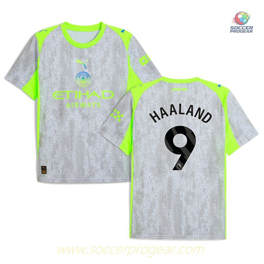 Manchester City Third Shirt 2025-2026 Season Haaland