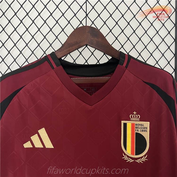 Belgium 2024 Euro Cup Home Football Kit