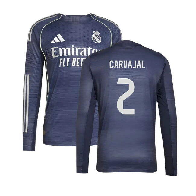 2025-2026 Real Madrid CF Authentic Shirt (Carvajal 2) | Best Value