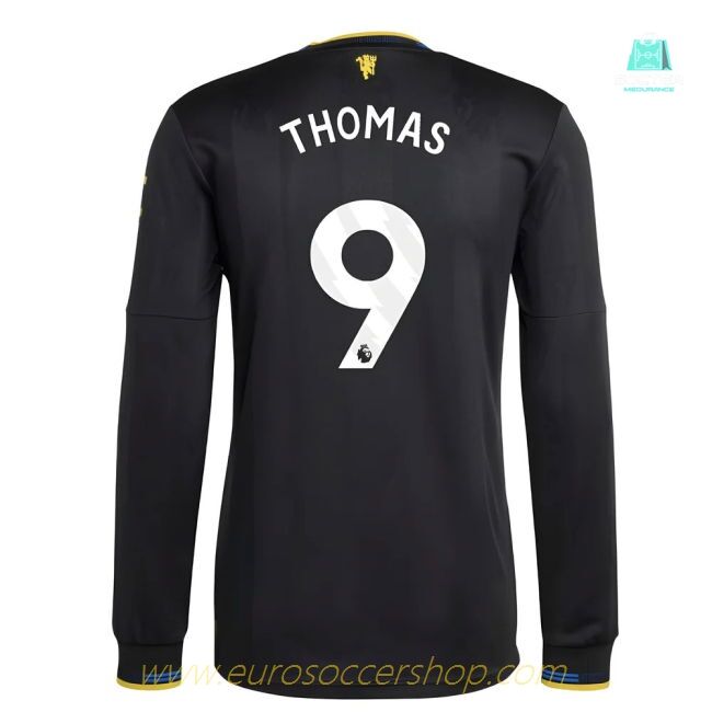 2025-2026 Man Utd Authentic Long Sleeve Third Shirt (Thomas 9)