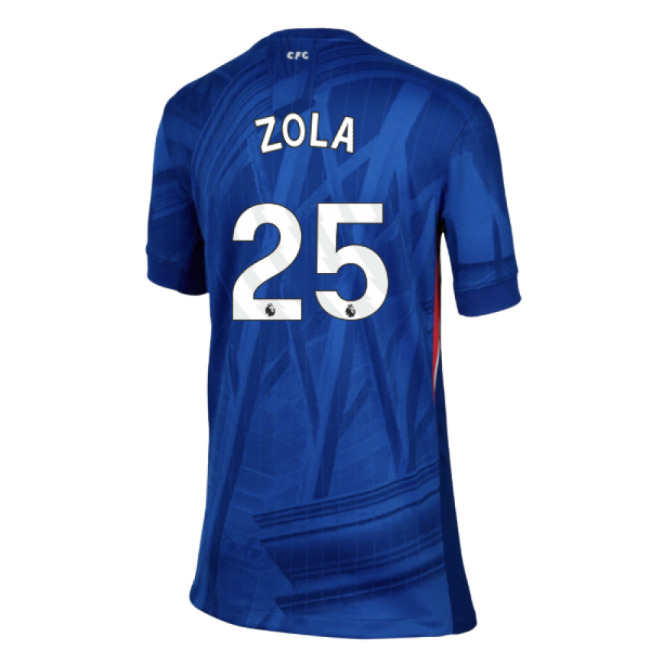 Zola 25 Chelsea First Team Replica Jersey - Kids Version