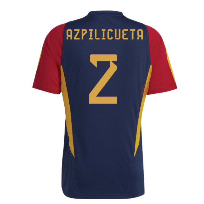2022-2023 Spain Training Jersey (Navy) (Azpilicueta 2)