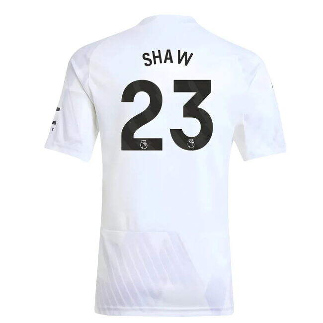 2025-20 Man Utd Away Football Kit Shaw #23 M S Kids