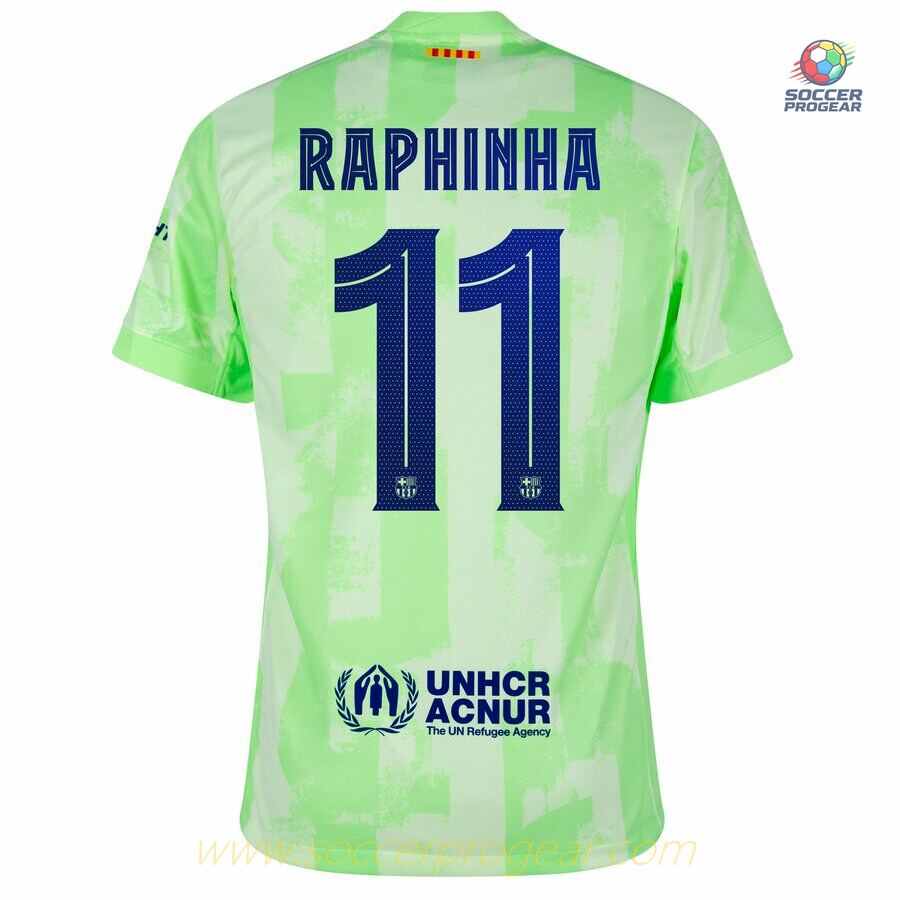 Barca Alternate Football Jersey 2024/25 Collection Raphinha New Sponsor