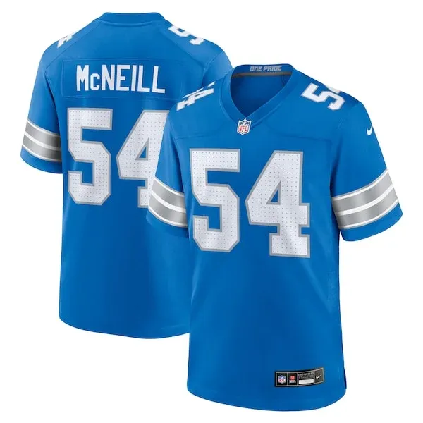 None Game Football Jersey - Blue M | player jersey | NFL Football
