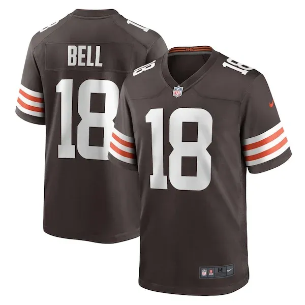 None David Bell Game Jersey - Brown | NFL Player Jersey | NFL Football