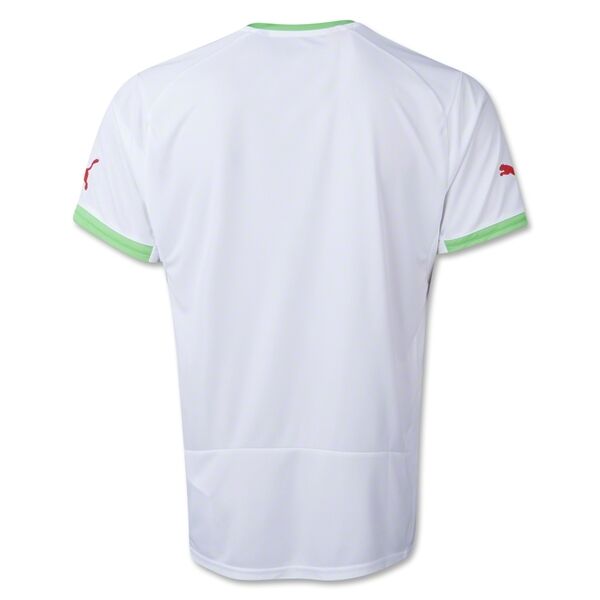 2014 World Cup Algeria Home White Soccer Jersey Shirt - World Cup