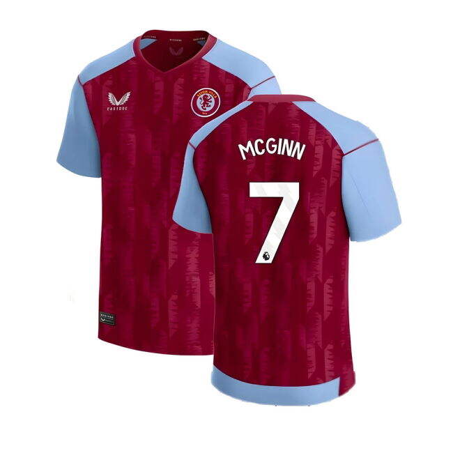 2023-2024 Aston Villa Home EPL Shirt Cost-Effective Premium-Grade#429