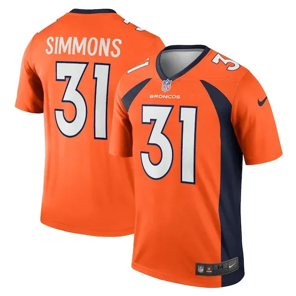 None  NFL Jersey - Orange | Premium Football Apparel | NFL Football