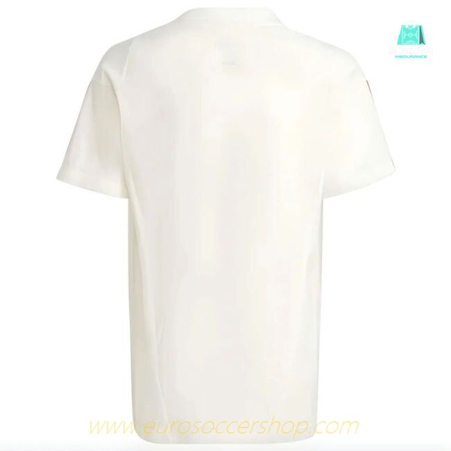 2023-2024 Man Utd Training Tee (White) - Kids (Your Name)