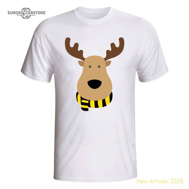 Watford Rudolph Supporters T-shirt (white) - Excellent Value