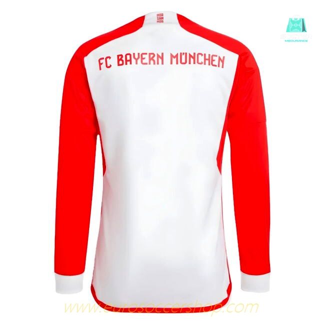 2023-2024 Bayern Munich Long Sleeve Home Shirt