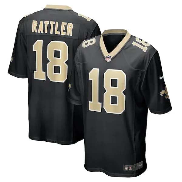 New Orleans Saints Game NFL Jersey - Black | Top-Grade Football App...