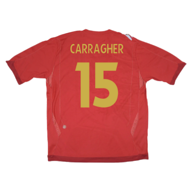 England 2006-08 Away Shirt (M) (Very Good) (CARRAGHER 15)