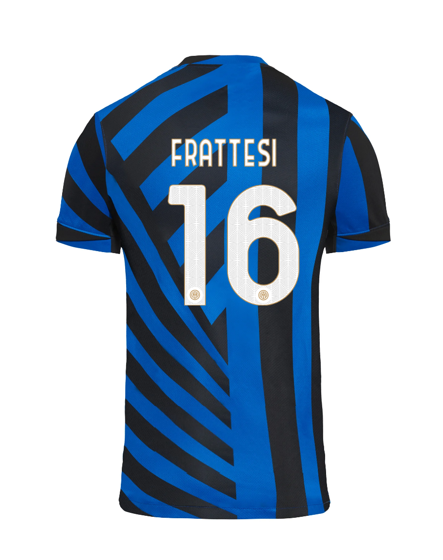 Inter Milan 24-25 Season Home Jersey, FRATTESI #16 Version