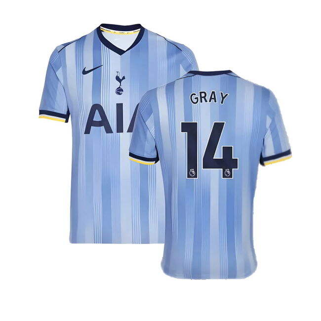 Discounted 2024-2025 Tottenham Away Durable Stitching Breathable #643