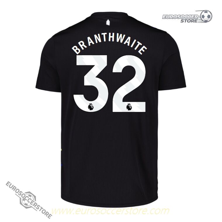 Everton's 25-26 Third Jersey, worn by BRANTHWAITE with the number 32.