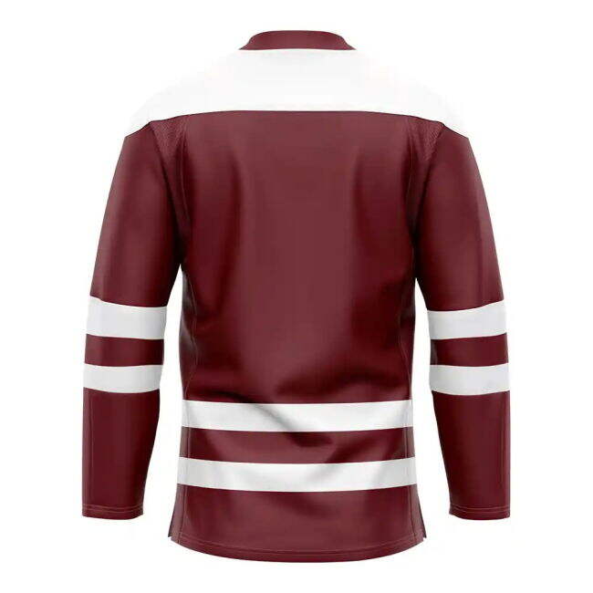 Latvia Home Ice Hockey Shirt Euro Performance Performance