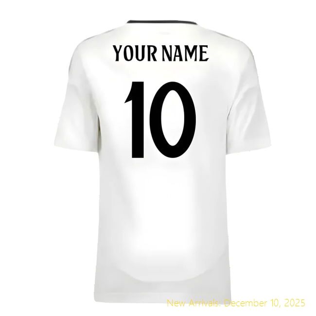 2024-2025 Real Madrid (rm) Home - High Performance - Durable Fabric