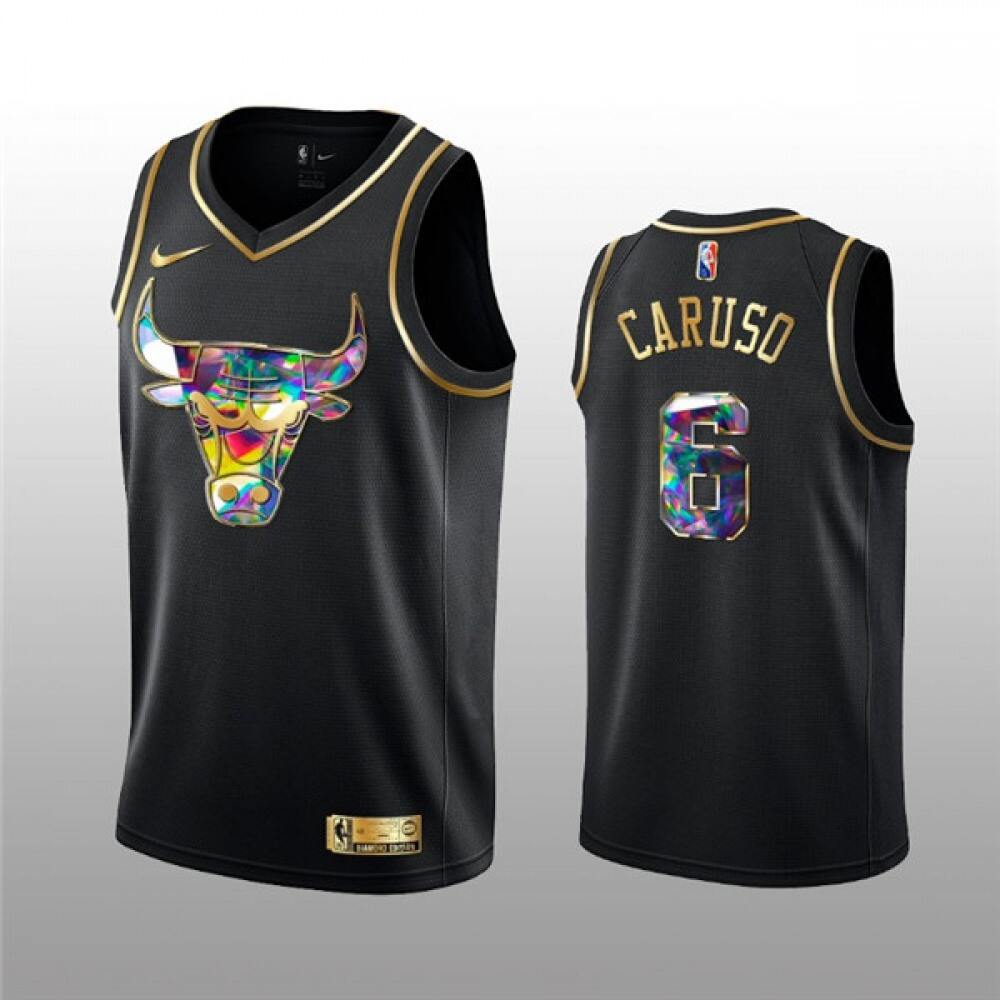 Limited Edition Jersey Chicago Bulls 6 Black - Golden Edition