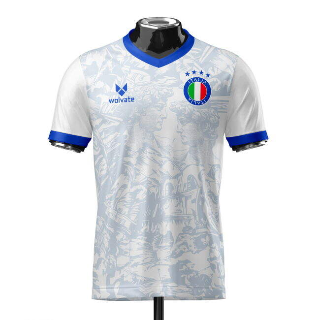 Italy Heritage Football Jersey (Wolvate) Adult Short Sleeve