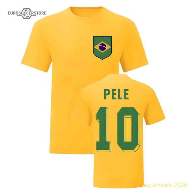 Authentic Football Brazil Legend T-shirt (bra) Fit Modern