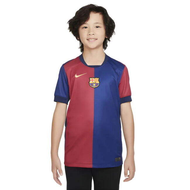 2024-2025 Barcelona Home Budget Friendly Football Shirt (Sponsorless)