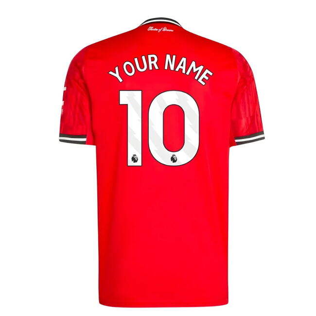 Flexible Replica Jersey - 2025-2026 Home Rare Your Name Adults #83842
