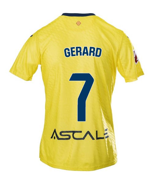 The 25-26 Home Jersey of Villarreal featuring GERARD with the number 7.