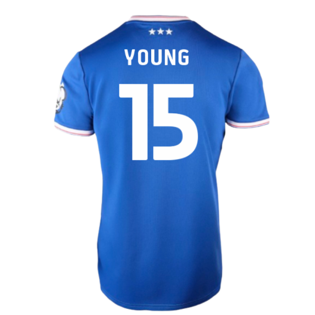 Adult 2025-2026 Ipswich Town Home Shirt (Young 15)