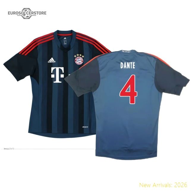 Bayern Munich 2013-14 Third Jersey ((excellent) S) (dante 4)