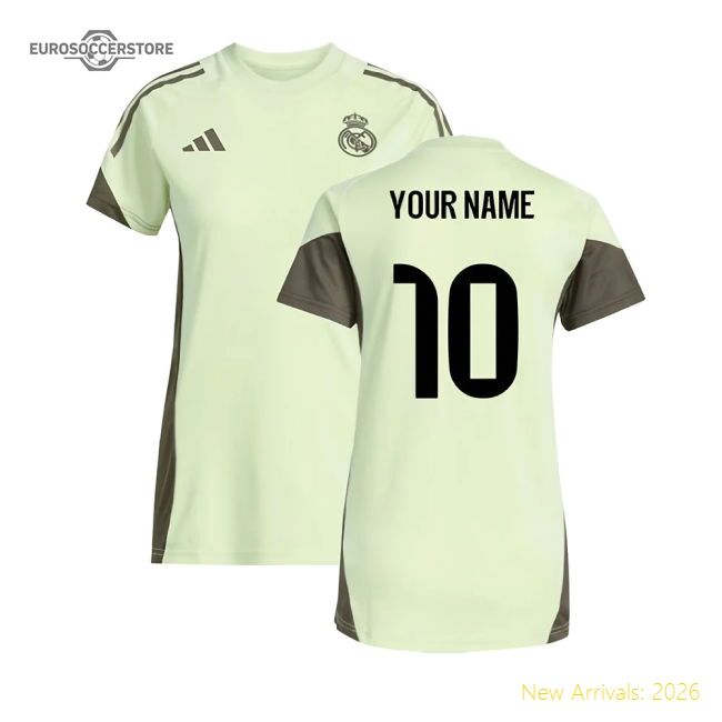 Superior 2025-2026 Real Madrid Training Jersey (almost Lime)