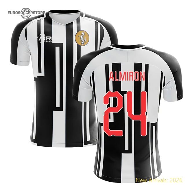 Authentic 2025-2026 Newcastle Home Concept Football Shirt (almiron