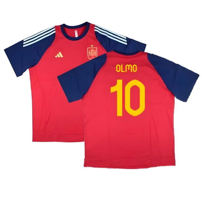 Olmo 10 Spain Starting XI Elite Quality Training Professional Jersey