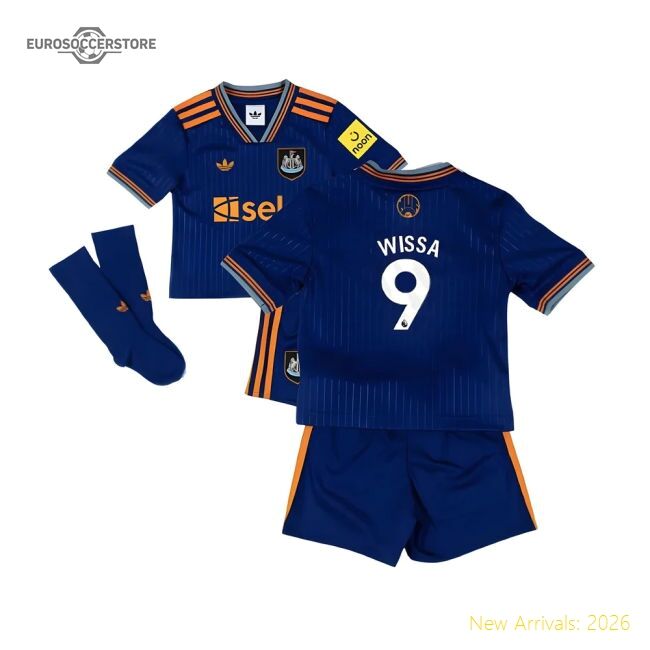 Authentic 2025-2026 Newcastle Third Mini Kit (wissa 9) - Premium