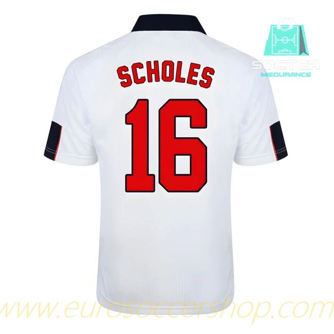 England National Team Home Football Shirt (Scholes 16)