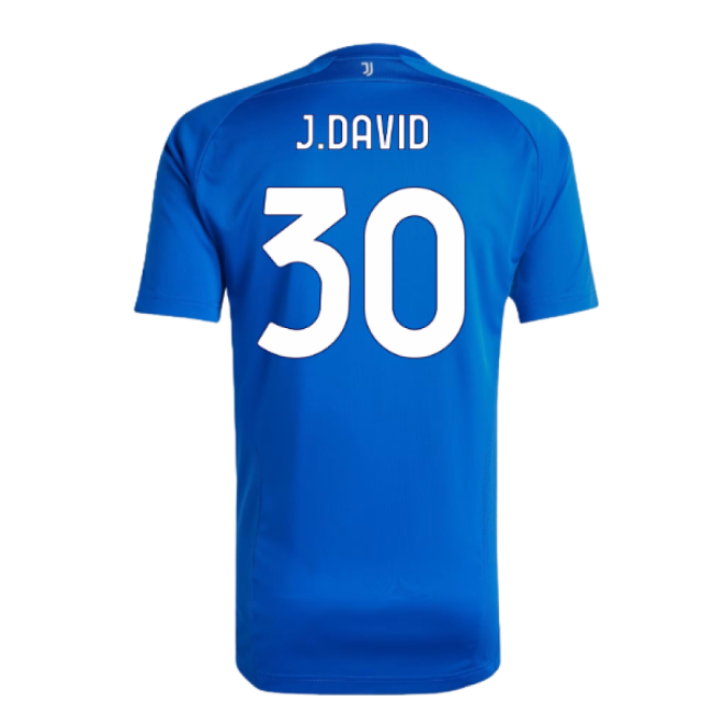 Official 2025-2026 Juventus Ubp Jersey (Royal) (J.David 30)