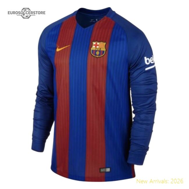 Barcelona Elite Home Jersey Spanish Football Performance Fabric