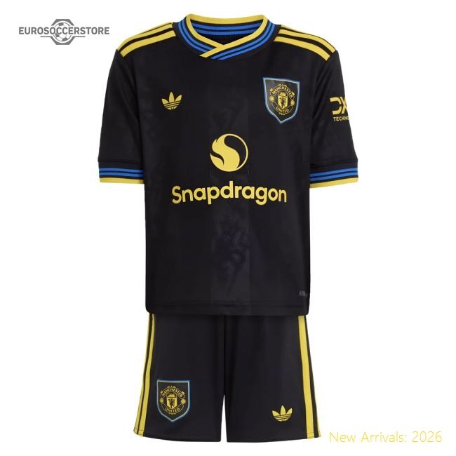 Authentic 2025-2026 Manchester United Third Mini Kit (ronaldo 7)