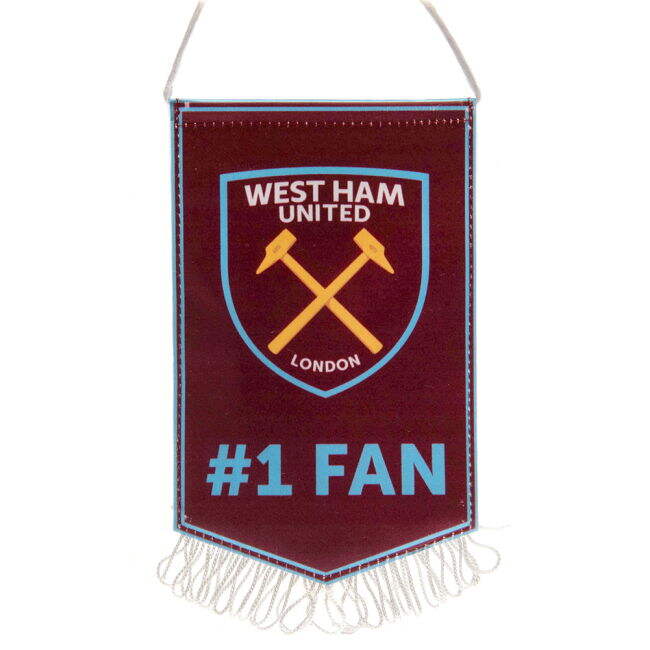 West Ham United FC No.1 Fan Mini Pennant