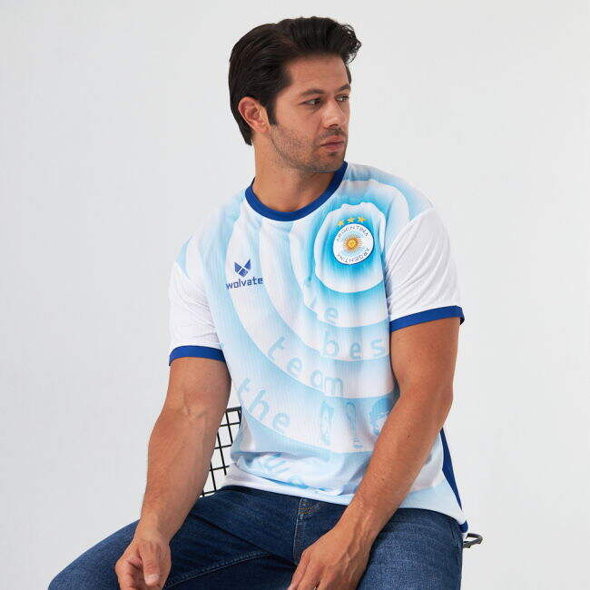 Championship Collector'S-Item Argentina Legacy Football Jersey