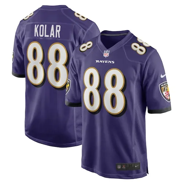 Baltimore Ravens Game NFL Jersey - Purple | Pro-Level Football Apparel