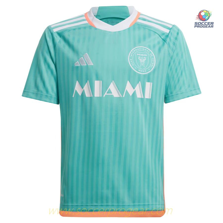 Inter Miami 2024-2025 Season Third Messi Youthren's Soccer Football Shirt