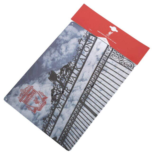 Liverpool FC Shankly Gates Large Sign (Collector's Item)
