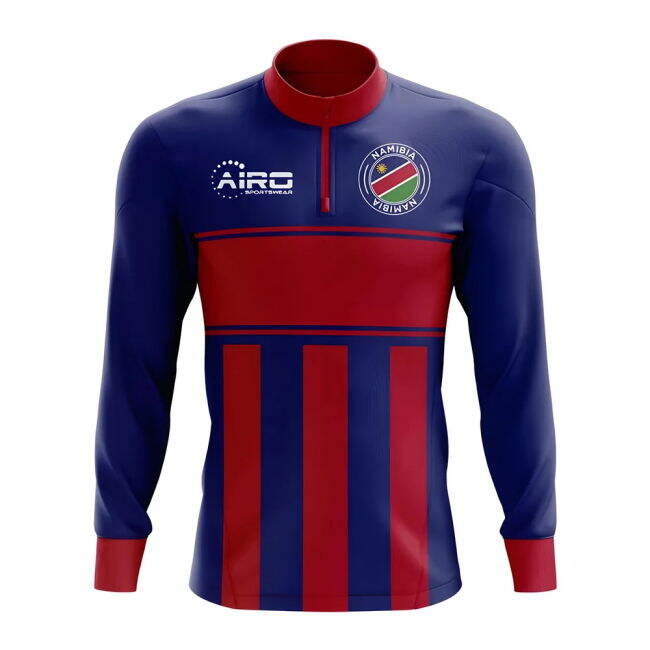 Premium-Quality Fan-Favorite Namibia Concept Football Half Zip