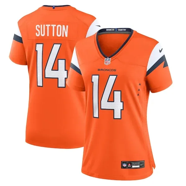 None Game Football Jersey - Orange S | football apparel | NFL Football