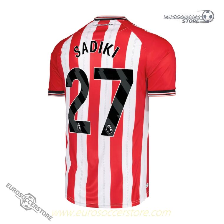 Sunderland 25-26 Home SADIKI 27 Jersey