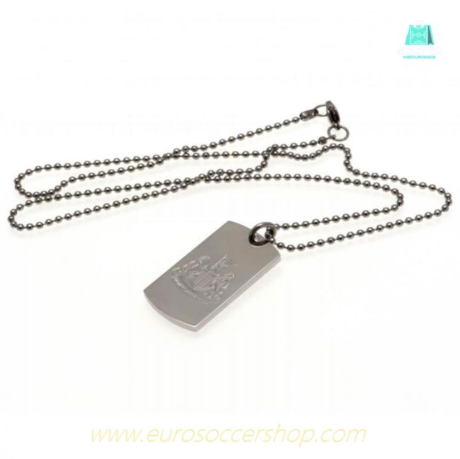 Newcastle United FC Engraved Dog Tag & Chain
