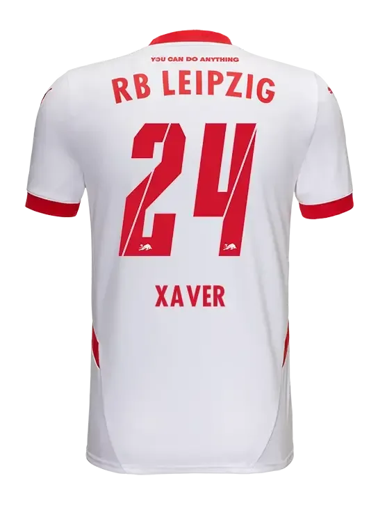 RB Leipzig 24-25 Season Home XAVER 24 Football Jersey